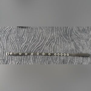 Michael Kors black leather belt